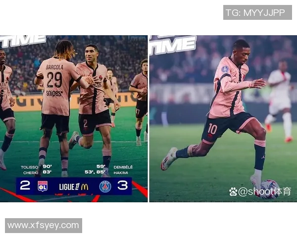 巴黎圣日耳曼客场大胜里尔，内马尔破门助球队登顶法甲积分榜